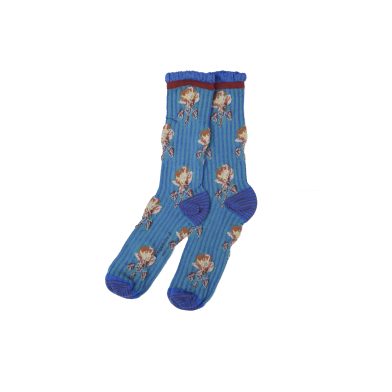 CALCETINES CORTOS AZUL EXQUISITE J