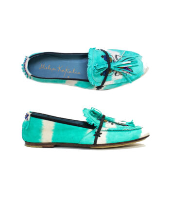 MOCASÍN MEHER KAKALIA TURQUESA