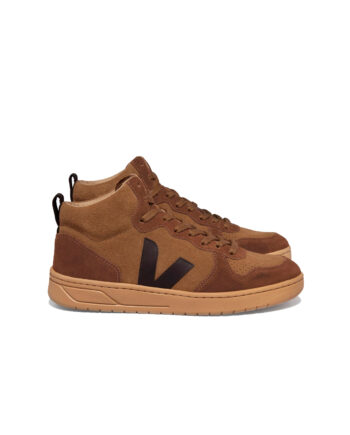 ZAPATILLA VEJA V-15 SUEDE BROWN BLACK