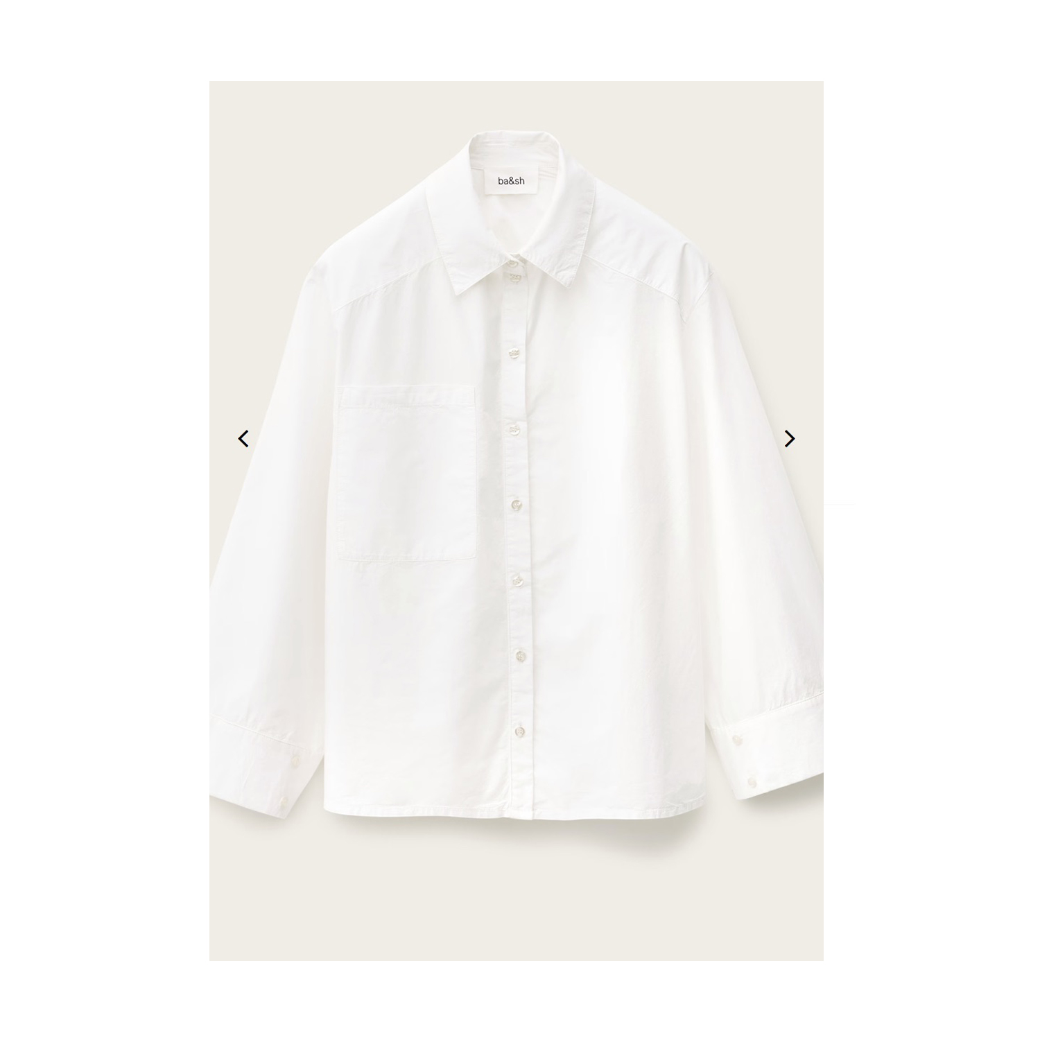 CAMISA ADAM BA&SH