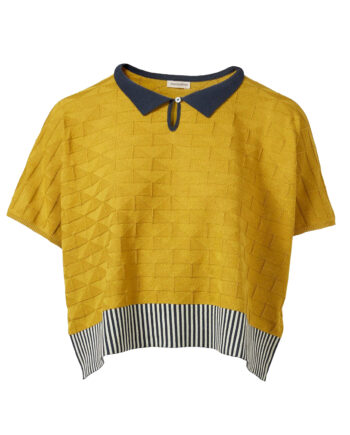 POLO COLLAR MOSTAZA TRACES OF ME