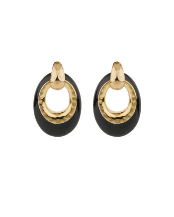 PENDIENTES GAS BIJOUX SELVA NEGRO